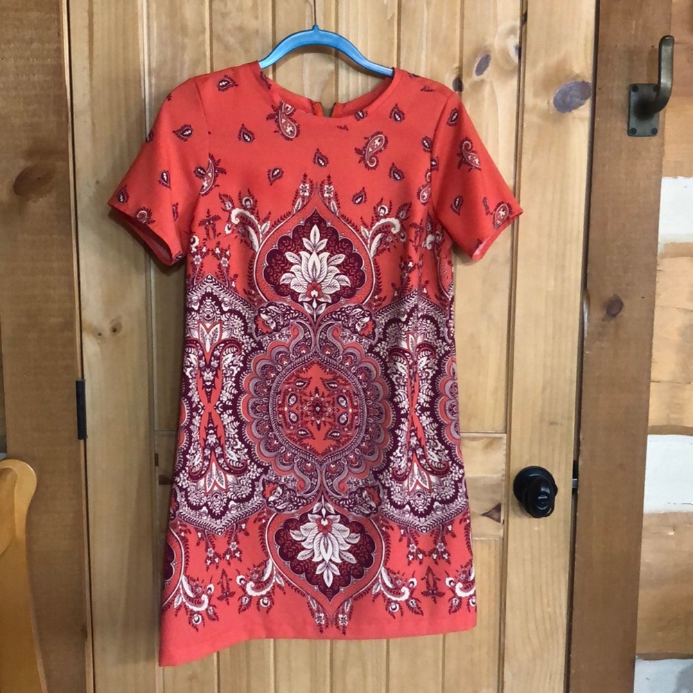 Abercrombie - Paisley Lotus Boho Business Dress